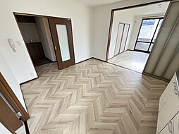 クレール日吉 205 2階3DKのリビング/ダイニング