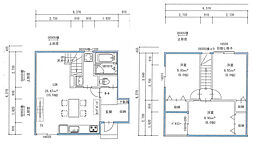 ヴィラージュヤスダ 1階3LDKの間取り