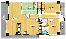 ステラkoi 2階4LDKの間取り