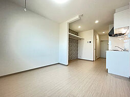 グランデール山本 108 1階ワンルームのリビング/ダイニング