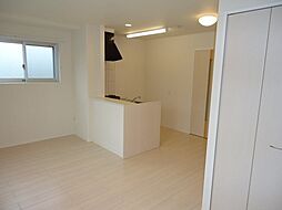 大原駅前セントラルマンション 205 2階1LDKのリビング/ダイニング