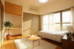 サンクレスト 502 5階1Kのリビング/ダイニング