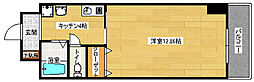 セイミツビル 1Kの間取図画像