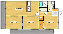 プロスペリティナカムラ 3LDKの間取図画像
