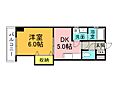 マンション春夏秋冬5階4.9万円