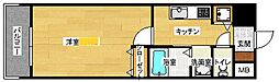 グラヴィスコート加古町 1Kの間取図画像
