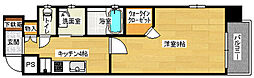 セントヒルズ住吉レジデンス 1Kの間取図画像