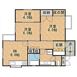 プチメゾン正田 2SDKの間取図画像