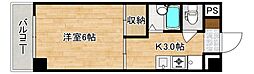 エル・プエンテ 1Kの間取図画像