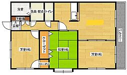 シャンペトル 3LDKの間取図画像