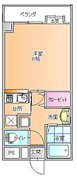 間取図画像 1K