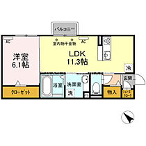 ルミエール　Ｂ  ｜ 愛知県豊川市八幡町弥五郎（賃貸アパート1LDK・2階・44.04㎡） その2