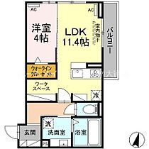 メゾン・ド・エール  ｜ 愛知県豊川市蔵子1丁目（賃貸アパート1LDK・2階・40.35㎡） その2