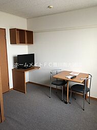 レオパレスウェーブトップ川花 2階1Kのリビング/ダイニング