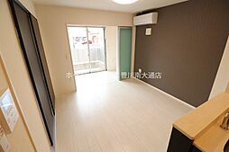 モカ 1階1LDKのリビング/ダイニング