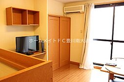 レオパレス明野 2階1Kのリビング/ダイニング