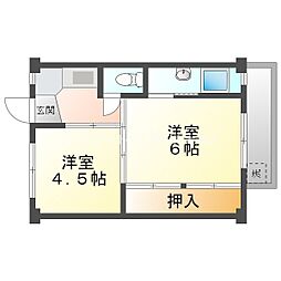 🉐敷金礼金0円！🉐ビレッジハウス本町1号棟