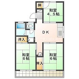 🉐敷金礼金0円！🉐ハイツ河原Ｄ棟