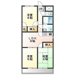 ウインダング 3LDKの間取図画像