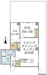 ロイヤルプラザ滝野川 2LDKの間取図画像