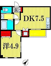 間取図画像 1DK