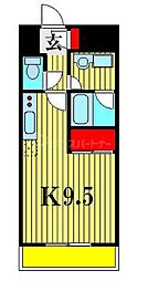 Lo.houseStyle ワンルームの間取図画像