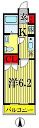 間取図画像 1K