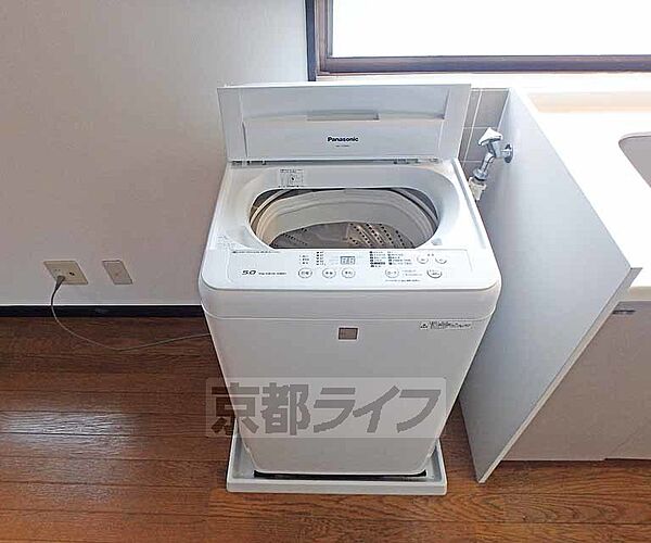 画像12:キッチン横に洗濯機設置ができます。