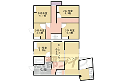 京福電気鉄道北野線 北野白梅町駅 徒歩18分