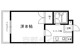 京都府京都市左京区静市市原町（賃貸マンション1K・2階・23.40㎡） その2