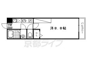 リブロ京都西陣 407 ｜ 京都府京都市上京区東西俵屋町（賃貸マンション1K・4階・23.40㎡） その2