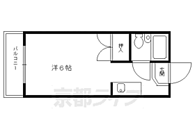 京都府京都市左京区下鴨高木町（賃貸マンション1K・3階・16.80㎡） その2