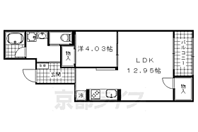 京都府京都市中京区角倉町（賃貸マンション1LDK・4階・43.10㎡） その2