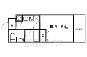 京都府京都市左京区田中南西浦町（賃貸マンション1K・4階・23.15㎡） その2