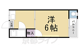 京都府京都市左京区北白川西町（賃貸アパート1K・1階・17.82㎡） その2