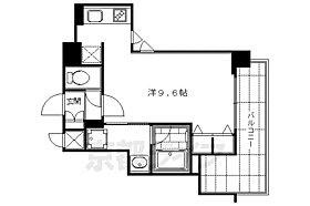 京都府京都市中京区壺屋町（賃貸マンション1R・6階・31.47㎡） その2