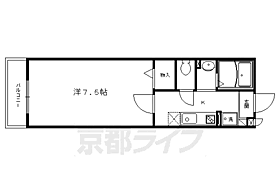 メゾン・ド・リュンヌ 207 ｜ 京都府京都市北区衣笠馬場町（賃貸アパート1K・2階・25.00㎡） その2