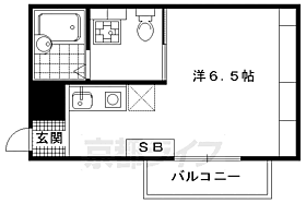 ルネット御所 206 ｜ 京都府京都市上京区真如堂前町（賃貸マンション1K・2階・21.06㎡） その2