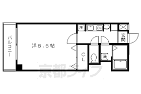 マ・アビタション 208 ｜ 京都府京都市上京区一色町（賃貸マンション1K・2階・24.00㎡） その2