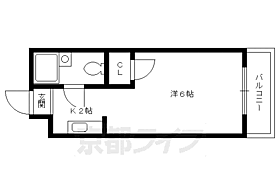 シャトー若草 508 ｜ 京都府京都市上京区新猪熊東町（賃貸マンション1K・4階・17.00㎡） その2