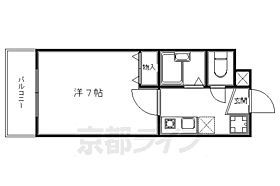 京都府京都市左京区山端森本町（賃貸マンション1K・1階・20.70㎡） その2