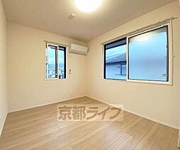 京都市営烏丸線 国際会館駅 徒歩14分の賃貸アパート 1階2LDKのリビング/ダイニング