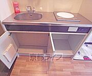 キッチン下にも収納があります