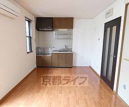 京都市営烏丸線 北山駅 徒歩9分の賃貸アパート 2階1LDKのリビング/ダイニング