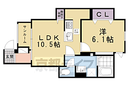ａｌｐｈａ　下鴨 1階