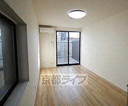 叡山電鉄叡山本線 元田中駅 徒歩19分の賃貸アパート 1階ワンルームのリビング/ダイニング