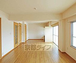 京都市営烏丸線 北山駅 徒歩4分の賃貸マンション 3階1LDKのリビング/ダイニング