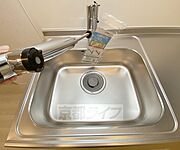伸縮シャワー水栓です。