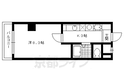 シティコート丸太町 1階/-