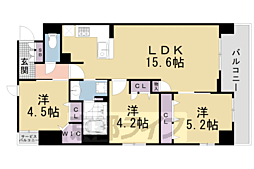 プレサンスロジェ 京都御所西 2階/-